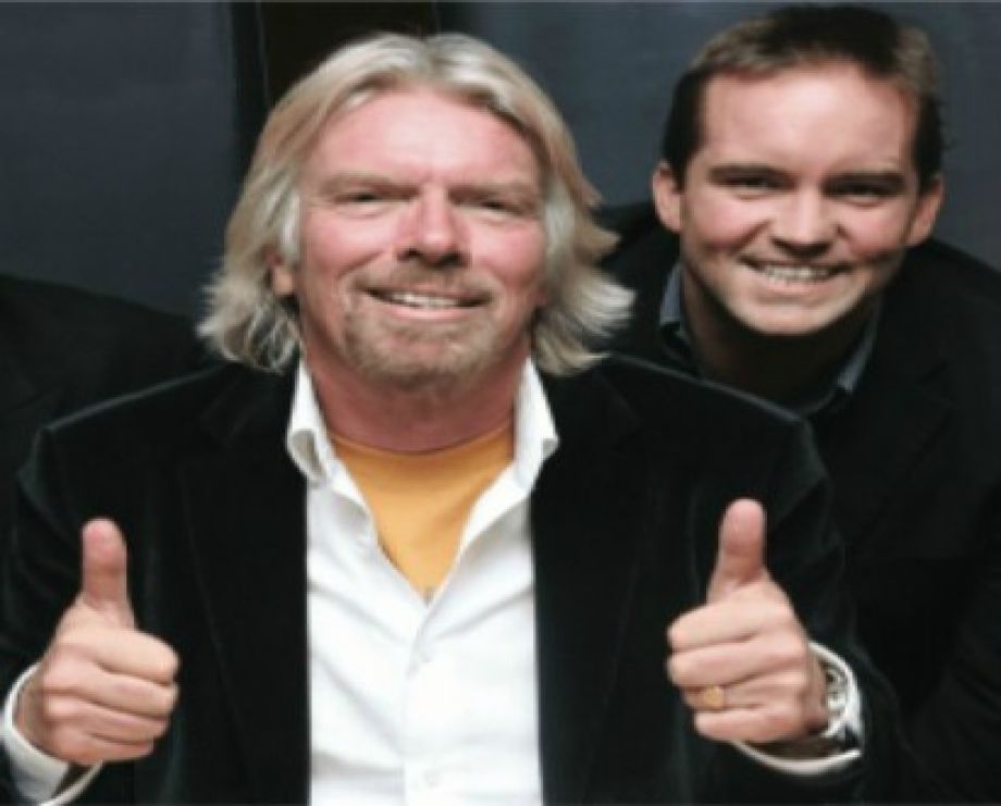 Scott and Richard Branson